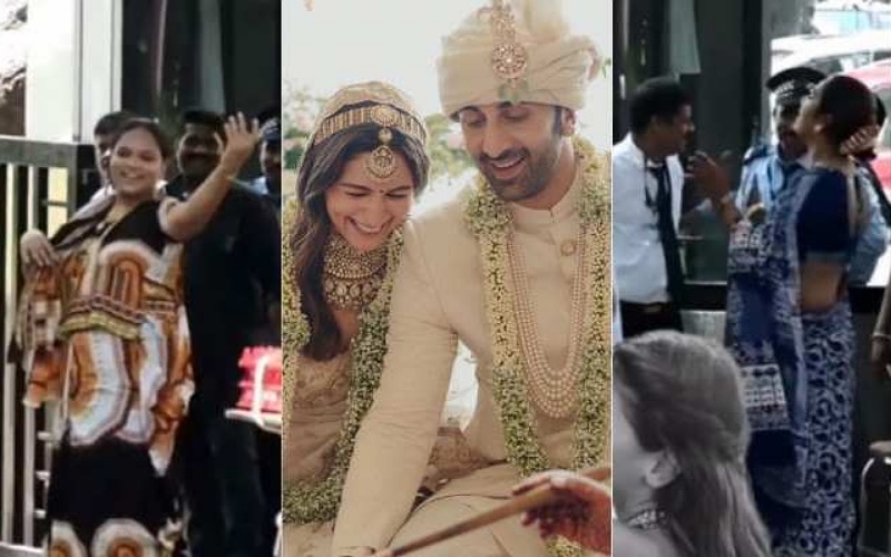 Ranbir Alia Wedding: Transgenders reached Ranbir-Alia's house for Shagun