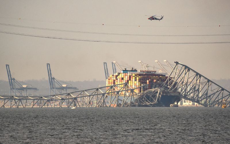 Baltimore Bridge Collapse Sparks Outrage: Netizens Condemn Racist Cartoon Targeting Indian Crew of Cargo Ship Dali