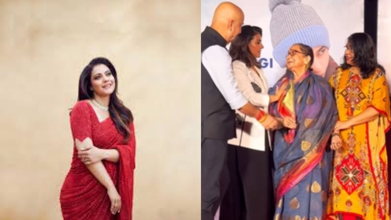 Kajol Helps Anupam Kher’s Mother After She Slips on Stage During ‘Tanvi The Great’ Launch