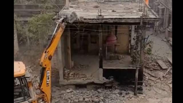Bulldozer on Temple in Rajasthan: BJP calls it Revenge Politics while Congress accuses the BJP of Demolition
