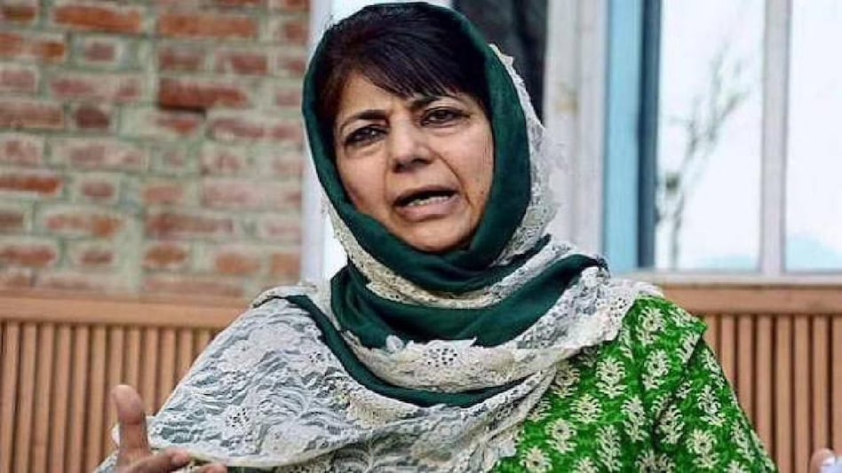 Mehbooba Mufti, former Chief Minister of Jammu and Kashmir, was detained by the Delhi Police