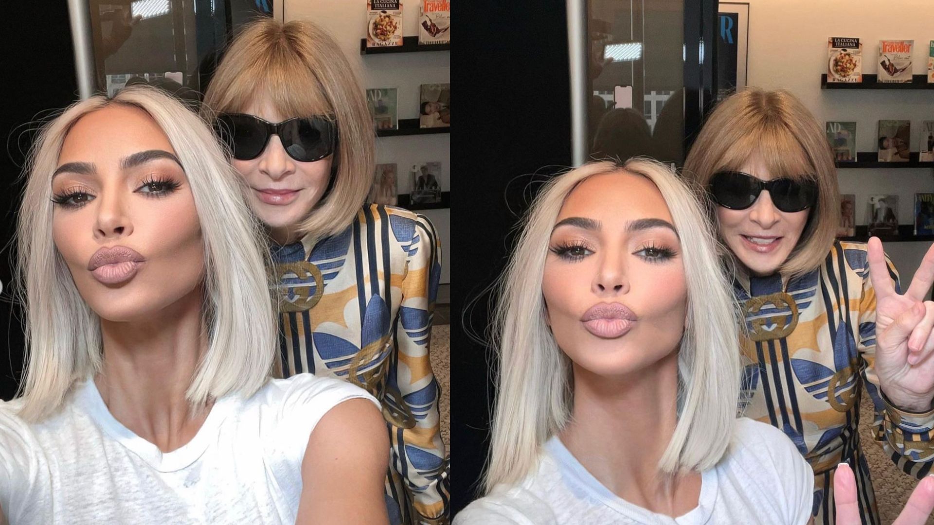 Kim Kardashian posts pictures with Anna Wintour, calls them ‘Bobbsey Twins’