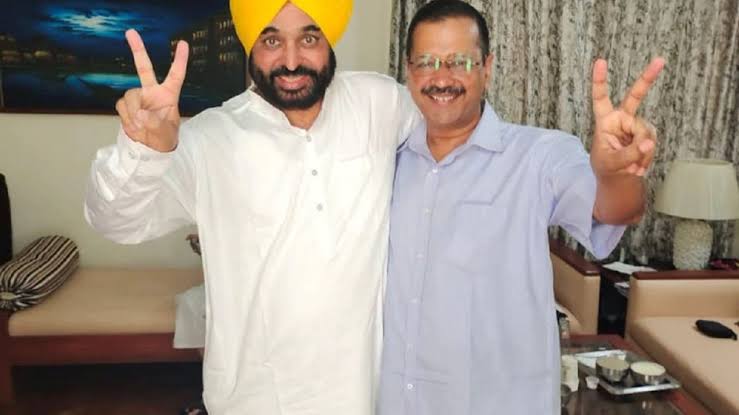 Punjab Chief Minister came to Delhi, visited these places with CM Kejriwal
