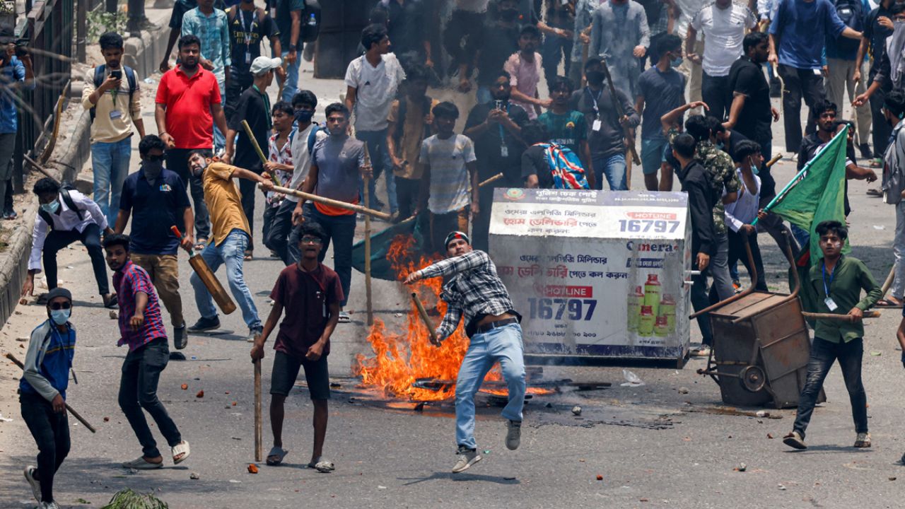 Bangladesh Quota Protests: Curfew Imposed, Army Deployed, 105 Killed