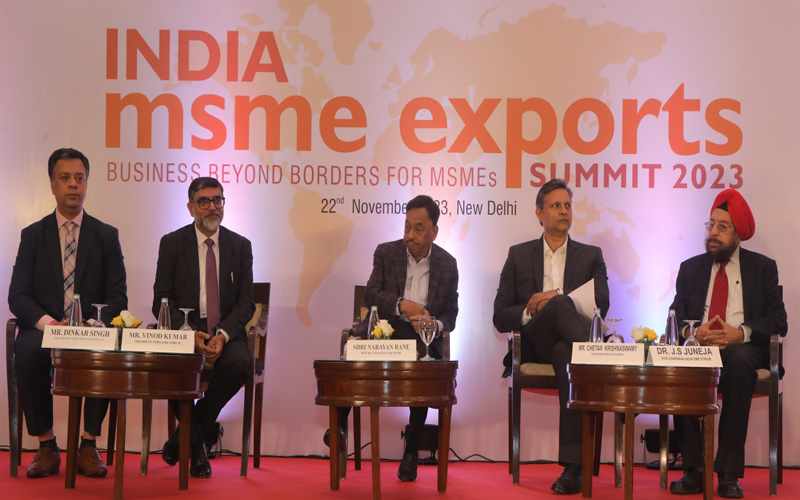 MSME Minister Shri Narayan Rane launches IndiaXports 2.0 to facilitate 200K first-time exporters through e-commerce