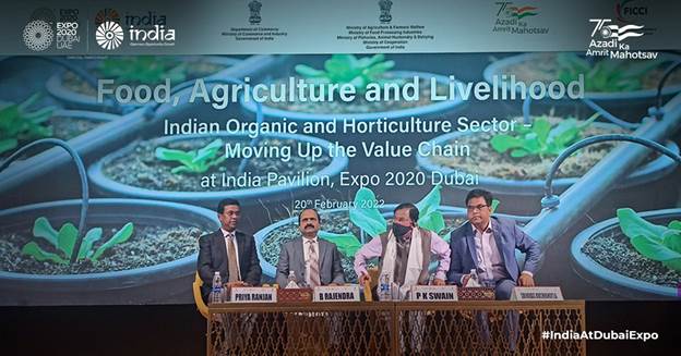 EXPO2020 Dubai: India Showcases Export Potential of Organic & Horticulture Produce