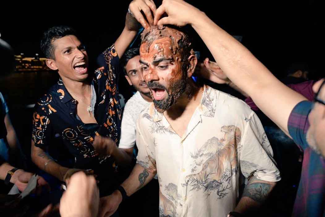 This is how cricketer Virat Kohli celebrated his 32nd birthday