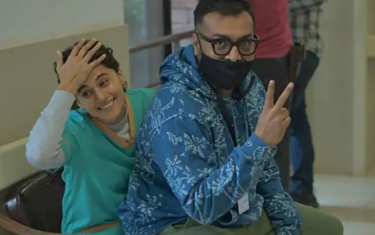 Anurag and Taapsee resume shooting after IT raid went empty handed
