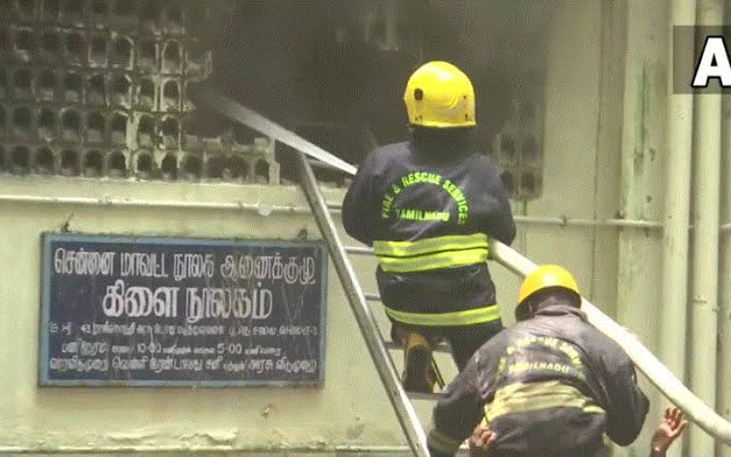 Fire breaks out at Rajiv Gandhi Government Hospital in Chennai