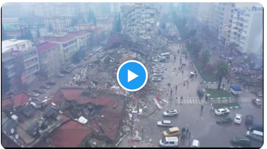 Turkey and Syria Shaken by Strong Earthquake, 7.8 Magnitude Killed 95, Many Buildings Collapsed