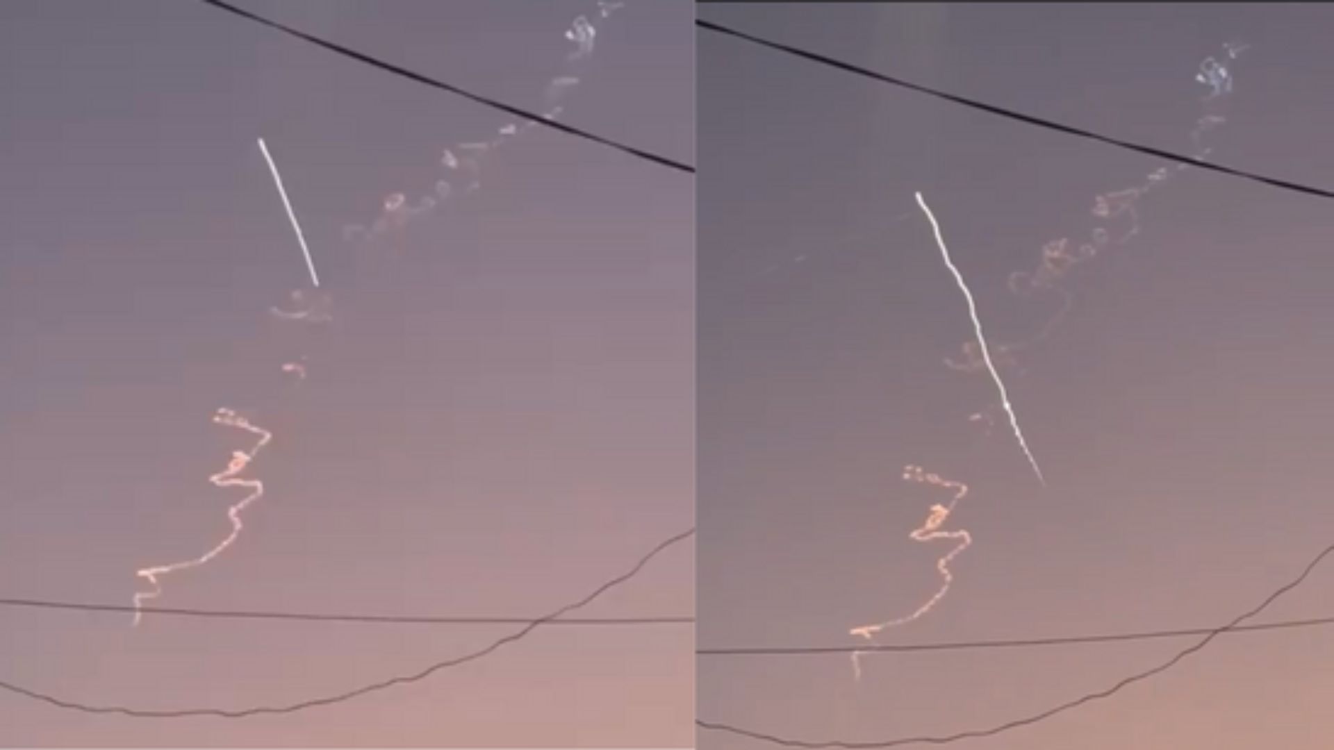 On Cam: Israel Intercepts Missiles From Iran Hours After Trump’s Ceasefire Claims