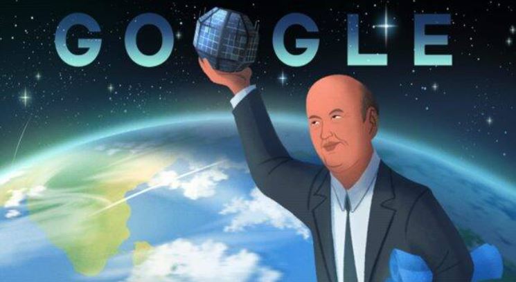 Google Doodle Celebrates “India’s Satellite Man.”on his 89th birthday