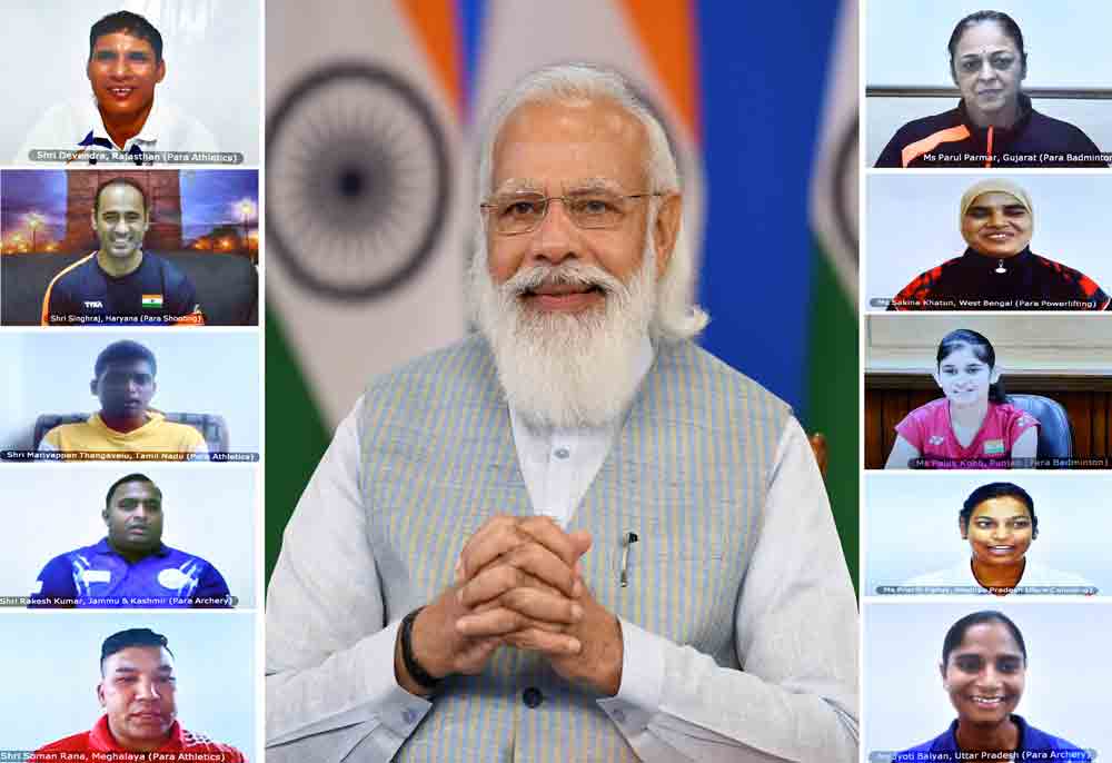You Have The Confidence To score victory In Your Life And Winning The Game Is A Very Small Issue For You: Modi