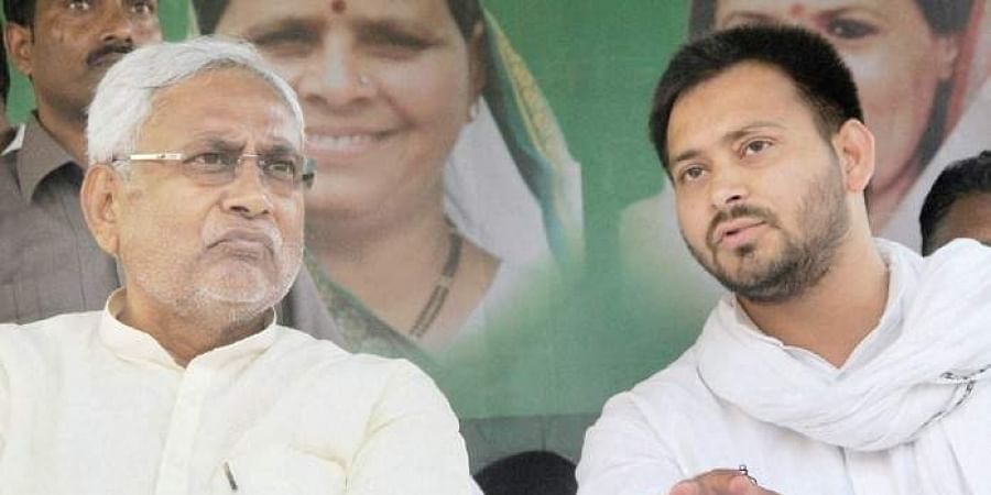 Nitish Kumar sworn in as Bihar Chief Minister for the eighth time, Tejashwi Yadav Touches His Feet