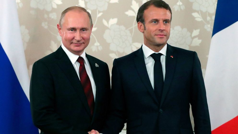 French President Emmanuel Macron and Russian President Vladimir Putin talk, these issues on the agenda