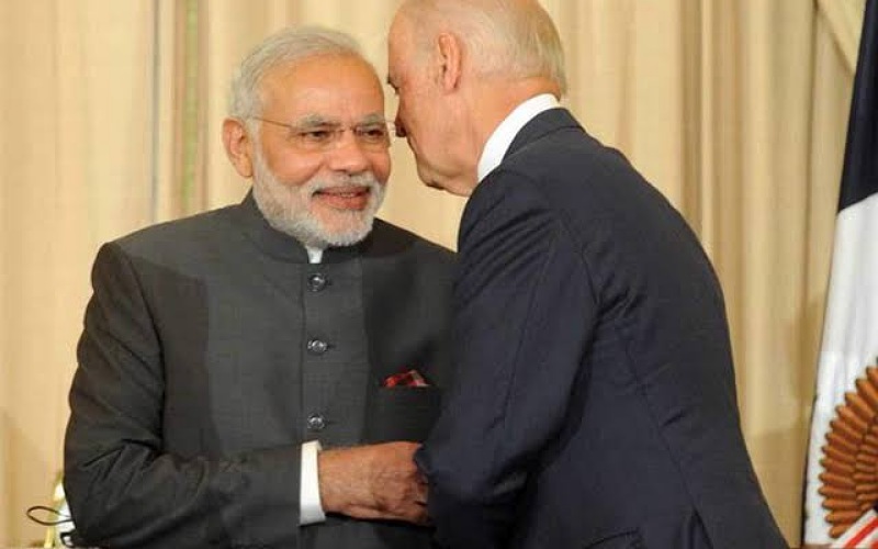 There will be a virtual meeting between PM Modi and US President Biden tomorrow