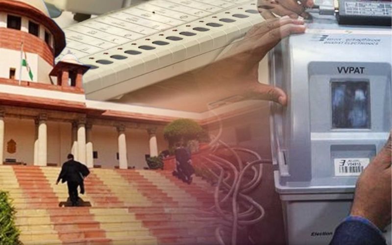Supreme Court Queries Voter Access to VVPAT Slip, Election Body Raises Concerns