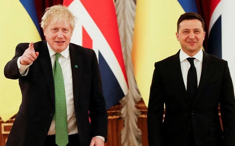 Boris Johnson meets Zelensky in Kyiv in the middle of the war