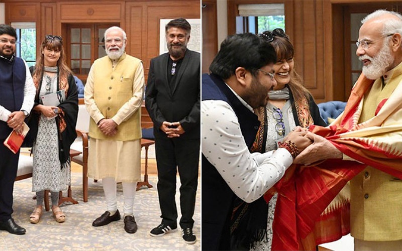 PM Modi praised Kashmir Files fiercely, said - truth comes out from such films