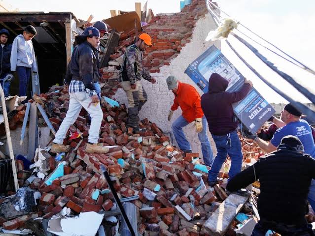 100 killed in 6 states, cities turned into rubble; Appeal to the rescue team - help