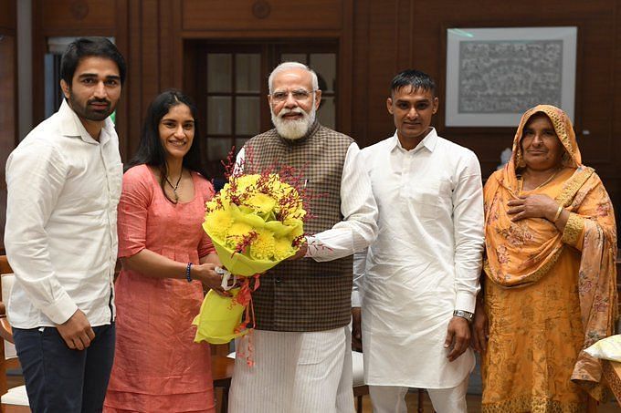 Vinesh Phogat says she is touched by PM Modi’s concern for athletes
