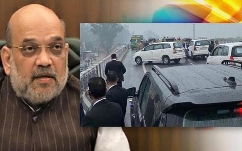 Congress is on the path of insanity: Amit Shah on PM’s security lapse 