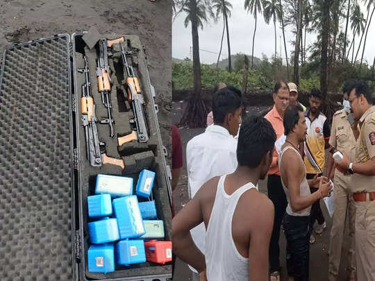 Maharashtra News: Two suspicious boats found in Raigad, Maharashtra, AK 47 rifle and cartridges recovered
