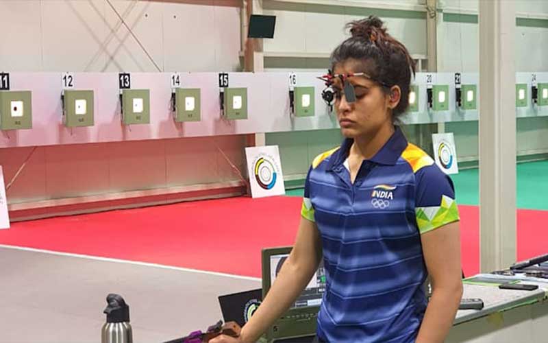 Tokyo 2020 Olympics Shooting - Manu Bhaker misses second final by two points