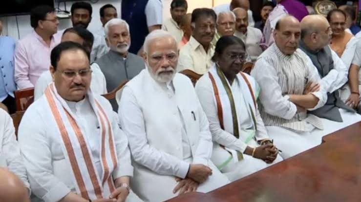 8 big leaders including Modi-Shah became proponents, many leaders of BJD and YSR were present