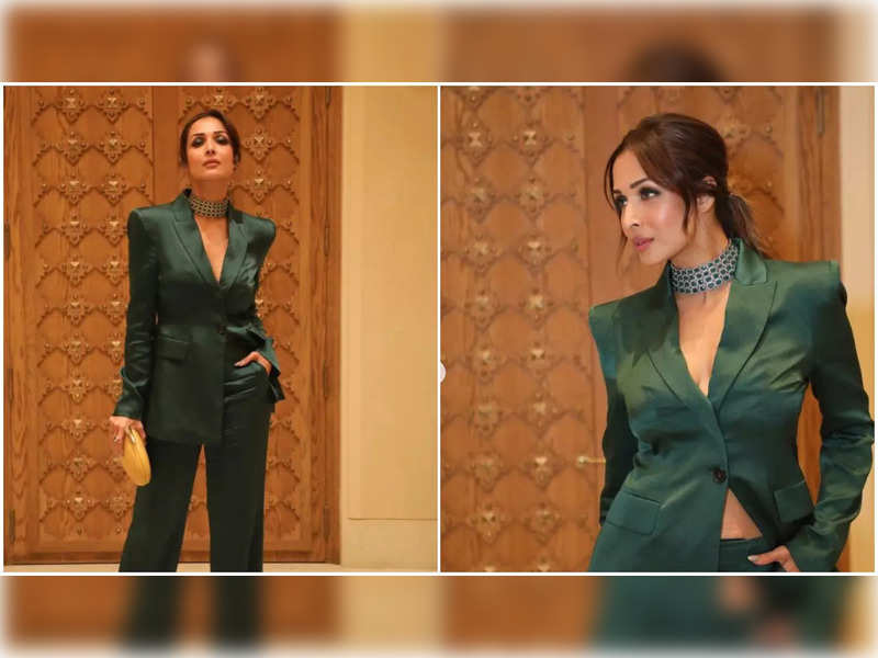 Malaika Arora keeps the correct balance of perfection and elegance