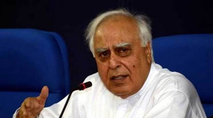 Kapil Sibal, who was a Union Minister, left the Congress Party