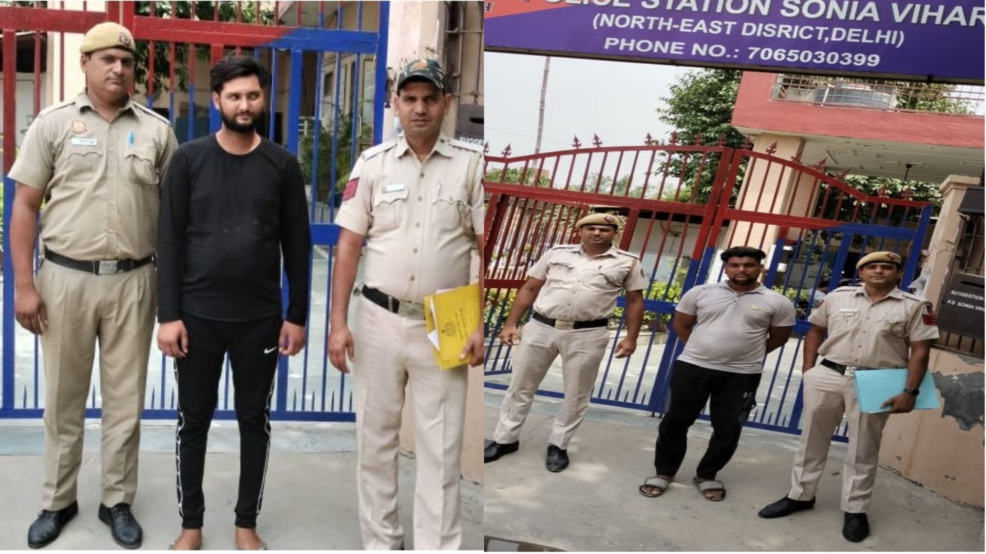 North East Team of Sonia Vihar Police recovers Two Bootleggers in Different Cases, finds Bottles of Illicit Liquor