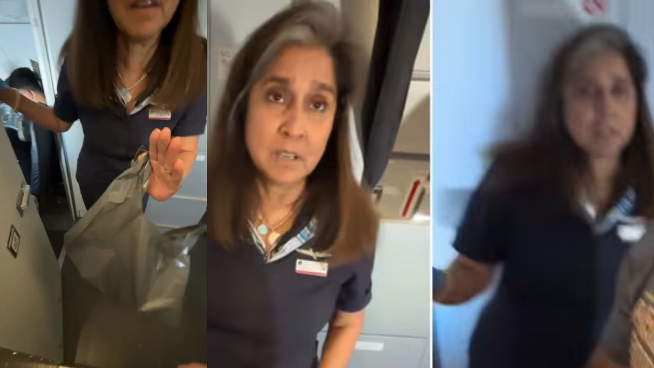 American Airlines Passenger Meltdown After Vaping in Airplane Bathroom: “Don’t Touch Me!”