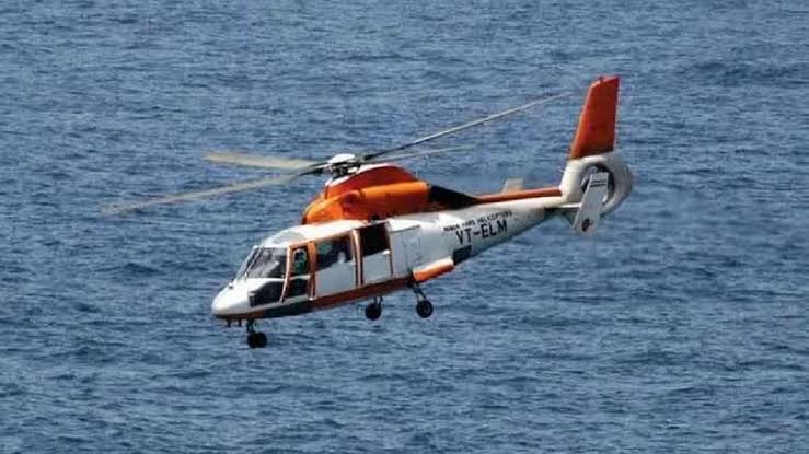 ONGC helicopter makes emergency landing near oil rig in Arabian Sea, all 9 passenger-pilots evacuated