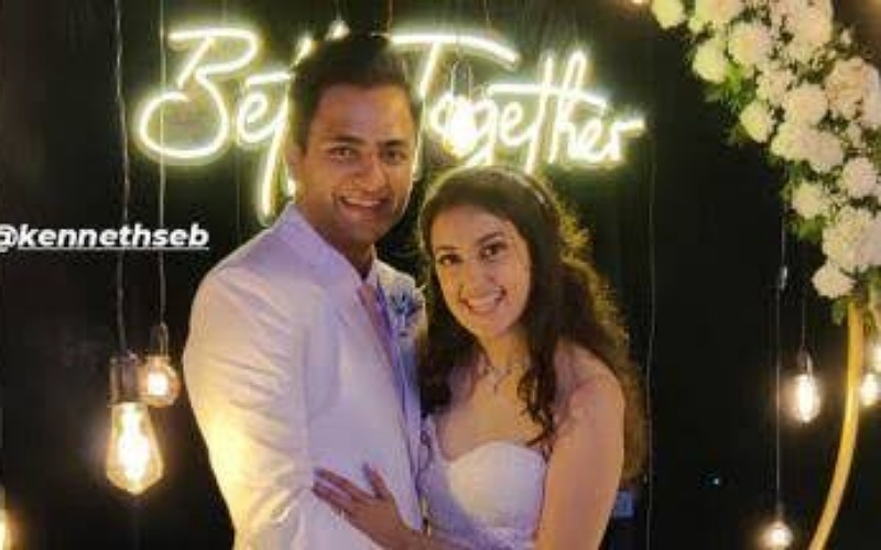 Comedian Kenny Sebastian ties knot with his
