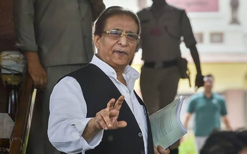 SP leader Azam Khan said after coming out of jail ' I received the threat of encounter'