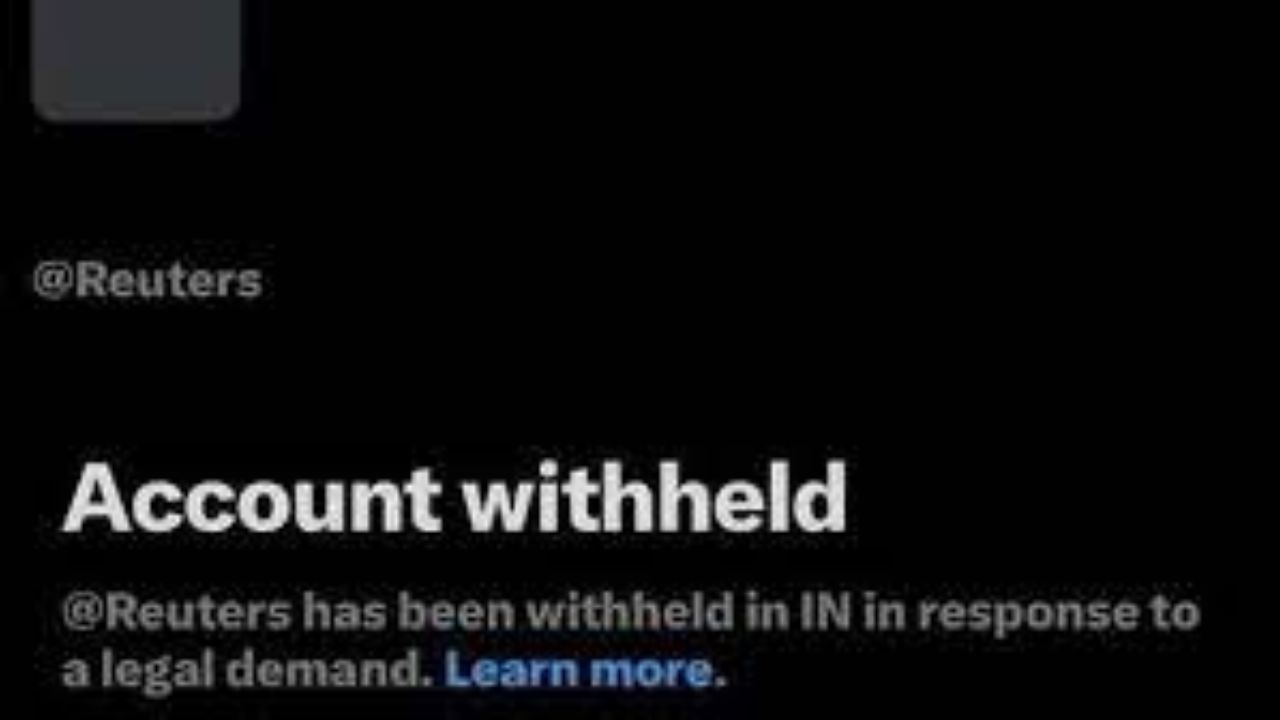 India Demanded Reuters Block—X Says Over 2,000 Accounts Affected