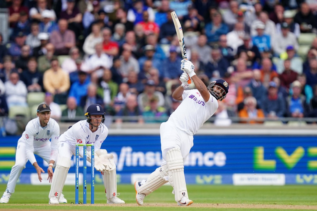 IND VS ENG Fifth Test: Team India crosses 220 runs, Pant-Jadeja handles India's innings, Kohli Out After Scoring 11 Runs