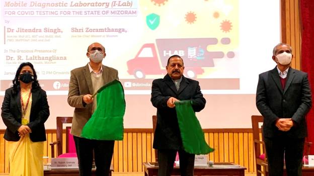 Mobile COVID testing facility rolled out in North-Eastern states