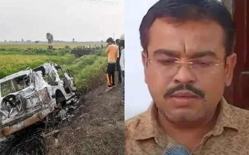 Ashish Mishra Monu surrenders after bail was canceled by Supreme Court in Lakhimpur Kheri violence