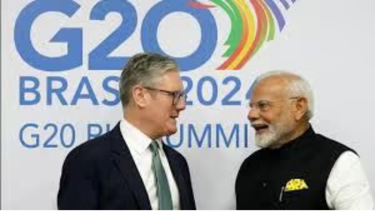 UK PM Keir Starmer Relaunches FTA Talks After Meeting PM Narendra Modi