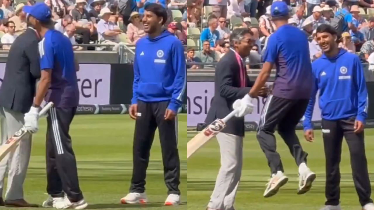 Yashasvi Jaiswal Hugs Sangakkara, Jurel Bursts Out Laughing | Heartwarming RR Reunion Moment