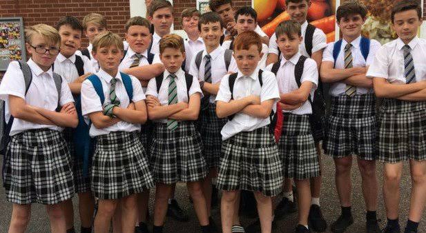 This primary school Has Asked All Its Boys & Male lecturers to Wear Skirts, Here’s Why