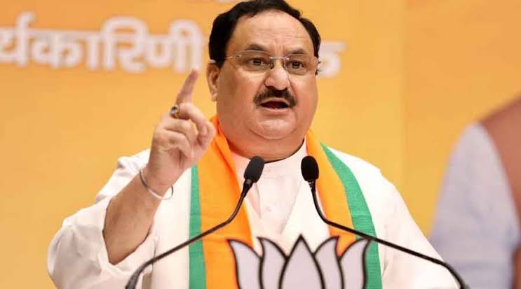 Gujarat: JP Nadda took a boat ride with Bhupendra Yadav in Dwarka, left for Dwarka