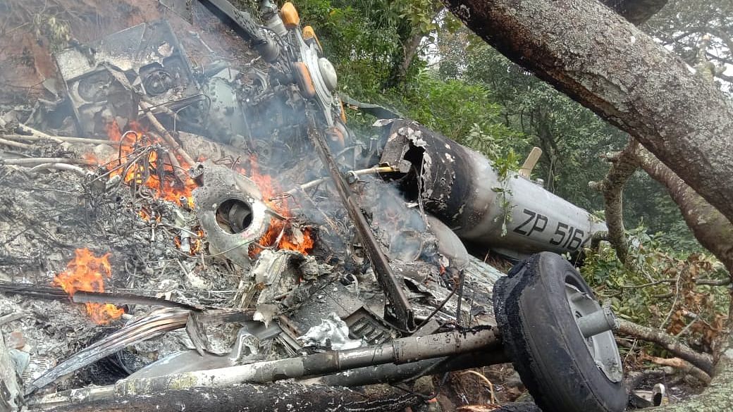 Tamil Nadu: Military helicopter crash, CDS Bipin Rawat was also aboard, wife's death-source