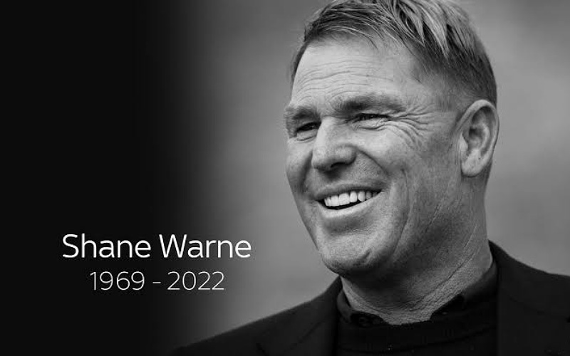 Australian Cricketer Shane Warne is no more