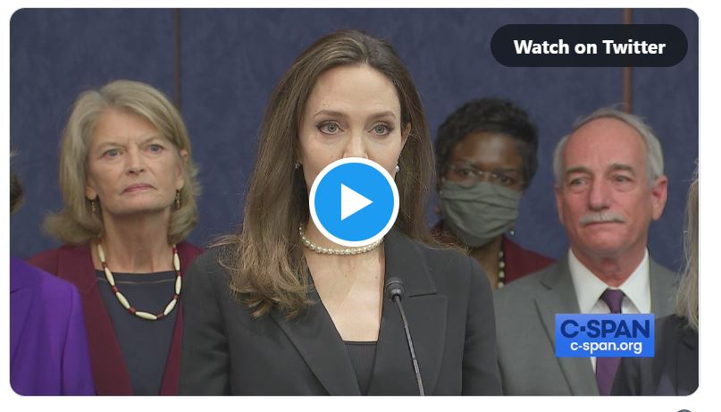 Watch Video - Angelina Jolie's Old Video on Child Abuse and Domestic Violence Goes Viral on Google News