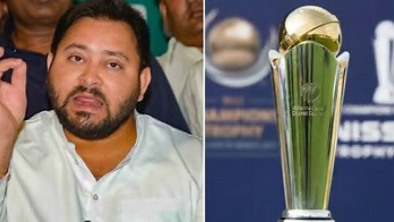 Tejashwi Yadav Urges India to Play ICC Champions Trophy in Pakistan, Mocks PM Modi with ‘Biryani’ Remark