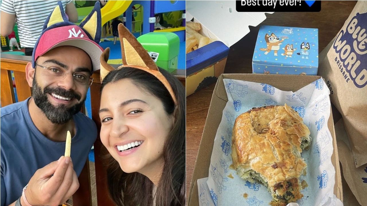 Anushka Sharma and Virat Kohli Enjoy Perfect Day in Brisbane with Burgers and Fries