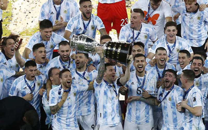 Argentina beats Brazil by 1-0 to win Copa America 2021